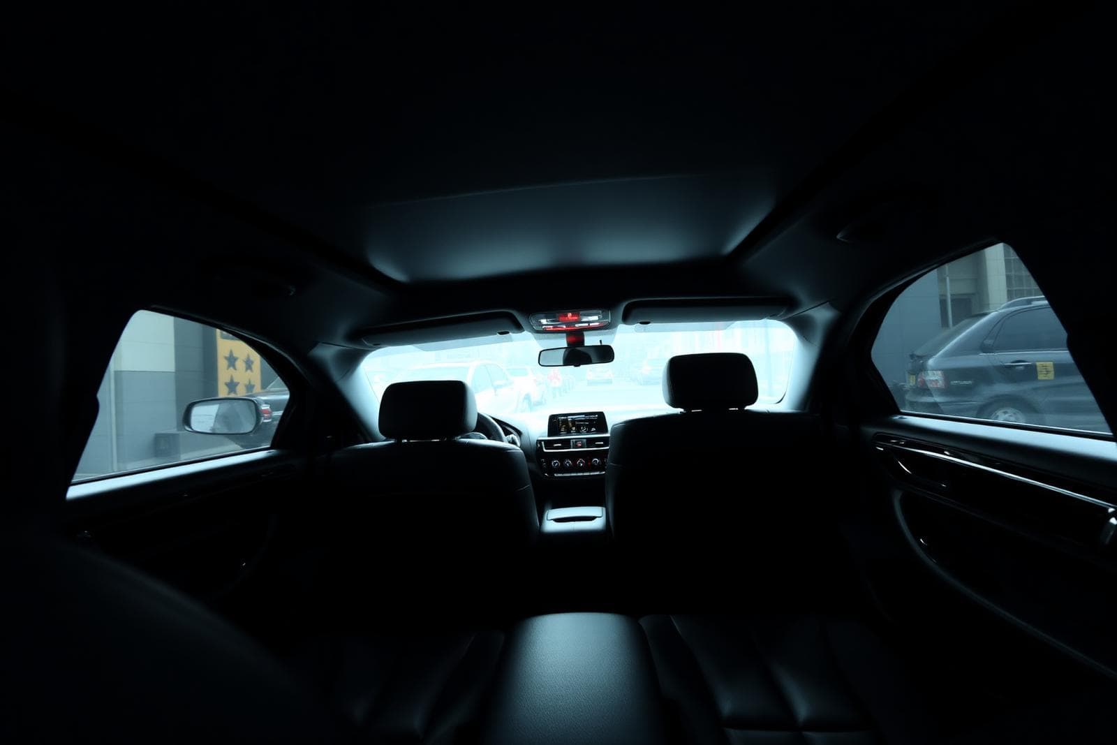 Comfortabel interieur Mercedes Taxi Alessandro